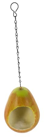 iplusmile Alimentador de Pájaros Colgante para Exteriores con Forma de Gran Capacidad para Semillas y Nueces Decoración de Jardín para Árboles Balcón Patio Atrae y Periquitos