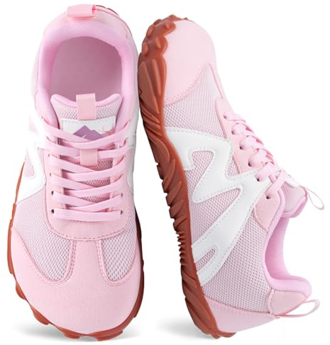ELETON Barefoot Shoes Womens Mens Casual Sneakers, Wide Toe Running Shoes Boots Sneakers Unisex, Zero Drop Comfortable & Non-Slip Barefoot Vitality Shoe for Walking Hiking Pair