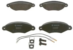 Bosch BP224 Plaquettes de frein - Essieu avant - certification ECE-R90 - 1 jeu de 4 plaquettes