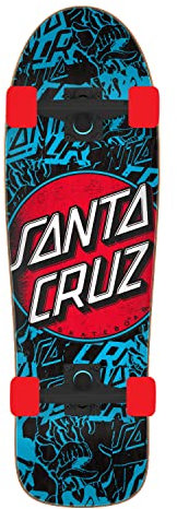 Santa Cruz Longboard Contra Dot, Größe:9.75, Farben:Black-Blue