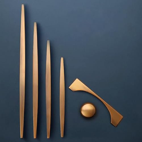 Guolich 2 Pezzi Maniglie per Mobili da Cucina Marrone Maniglie Cucina, Maniglie Armadio Camera da Letto, Pomelli per Mobili, per Cassetto, Armadietti, Porte,Distanza Fori 160mm