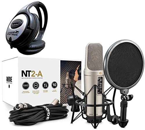 Rode NT2-A - Set de micrófono y auriculares keepdrum