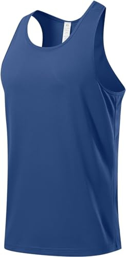 USUN Débardeurs de Homme Bodybuilding Tank Tops Gilet sans Manches T-Shirt sans Manche Séchage Rapide pour Running Gym Fitness Musculation Débardeur Homme