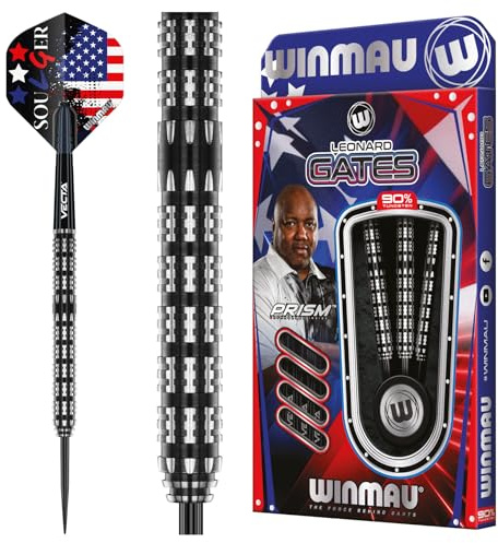 WINMAU Leonard Gates 90 % – Steeldarts 24 gram