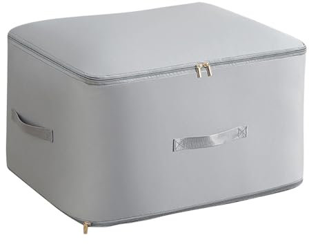 Borsa portaoggetti per biancheria da letto, bidoni per riporre oggetti, organizer per vestiti, manici rinforzati, borsa per biancheria da letto