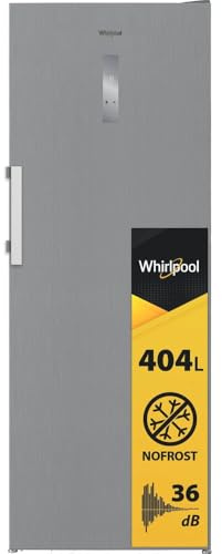 WHIRLPOOL WHFF 6404 X6E - Congelatore a Cassetti Verticale, 6 Ripiani, Freezer Capiente con FastFreeze, Illuminazione Interna e Porta Reversibile - Elettrodomestici Cucina, Classe C, 70Lx191,2Hx81,3P
