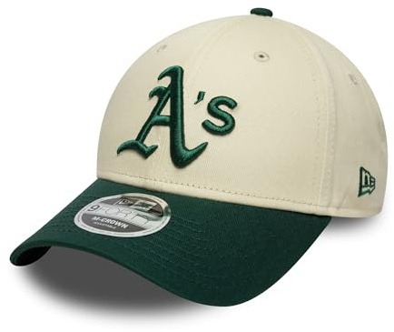 New Era Adult's 9Forty MLB Oakland Athletics Baseball Cap Hat Light Beige