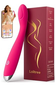 Lolitree Powerful G Spot Wand Vibrator, Silent AI Sync Sex Toys for Couples