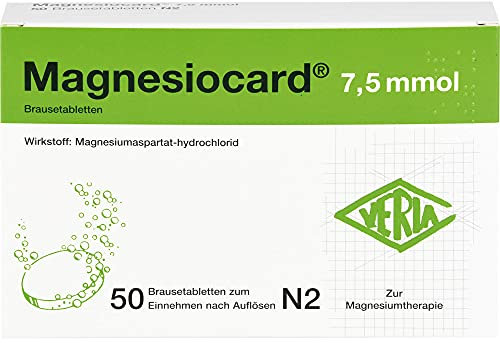 Magnesiocard 7,5 Mmol Brausetabletten