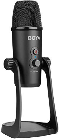 BOYA BY-PM700 Tischständer USB-Kondensatormikrofon für Windows Mac PC