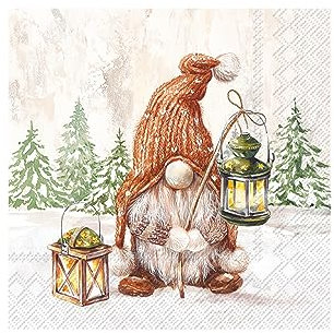 IHR Ideal Home Range - Papierservietten FIETE 20 St. Lunch-Servietten 33 cm x 33 cm