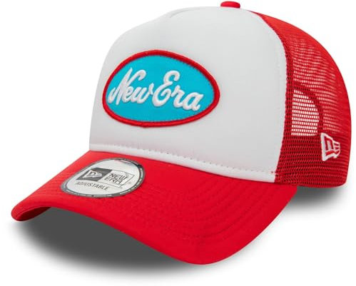 New Era A-Frame Trucker Cap - Brand Patch rot