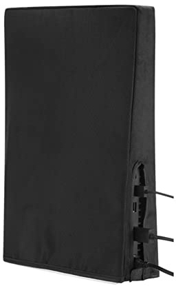 Harewtwy Protettiva Antipolvere Protettiva per Giochi Impermeabile e Resistente Ai Graffi Adatto per Console di Gioco Nero