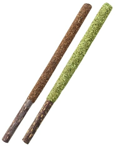 VERDANVERSE Lot de 12 Bâtons à Lécher pour Chat Comestibles, Bâtons D'actinidia Polygama Menthe, Friandises Naturelles, Petites Tailles, pour Chats D'intérieur Et Animaux De Compagnie