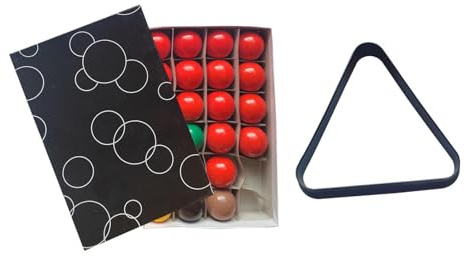RoaQinFo 22 Piezas de Billar Set Bolas Snooker Mesa Pequeña Juguetes Infantiles Accesorios Pool Material Adecuado para Juegos en Casa