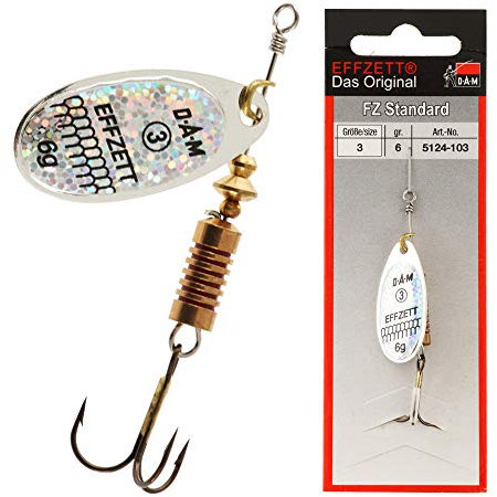 DAM Effzett Standard Spinner Reflex Silber 6g
