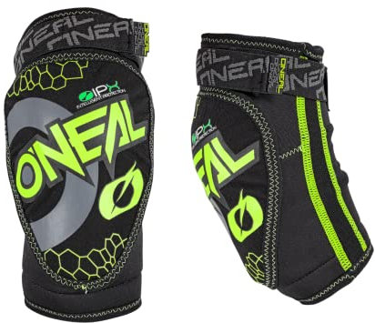 O'NEAL | Ellenbogenprotektor | Kinder | Motocross Enduro Mountainbike | Atmungsaktives Neopren, Leichtes und ultradünnes Konstrukt, Abriebfestes Material | Dirt Elbow Guard Youth | Schwarz | One Size