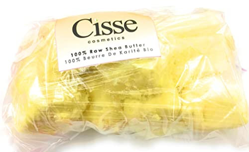 Burro di karitè crudo al 100% di Cissé (Beurre de Karité Bio) (500g)