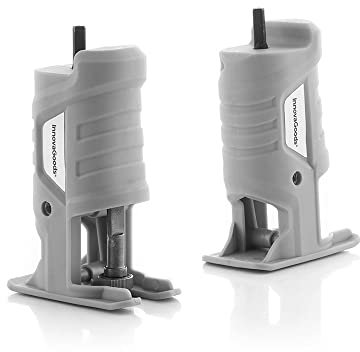 InnovaGoods® Jrill Stichsägenadapter für Bohrmaschine, verwandelt die Bohrmaschine in eine Stichsäge, mit Adapter-Design und Kompatibilität mit Bohrmaschinen.