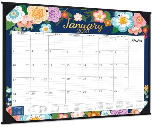 2027 Desk Calendar - Large Desk Calendar 2027, 22 x 17