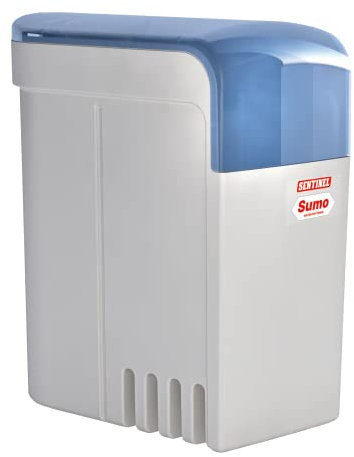 Sentinel SUMO non-electric water softener, Ultra-compact (H:492 x L:235 x D:475mm)