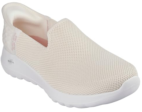 Skechers Zapatillas Deportivas Go Walk Joy Vela Slip-ins para Mujer, Crema, 39 EU