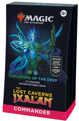 Magic: The Gathering Die verlorenen Höhlen von Ixalan Commander-Deck – Erkunder der Tiefen (Englische Version)