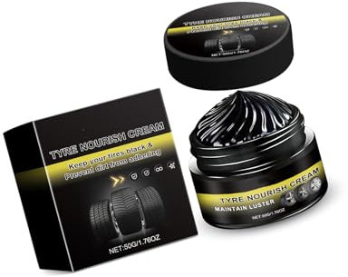 Crema multiuso per la cura dell'auto, crema per la manutenzione dell'auto, in finta pelle e ripristina sedili cruscotto e pneumatici rinnovo pneumatici