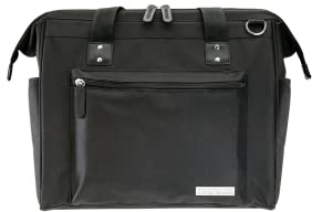 Twistshake 15 Litre Changing Bag with Changing Mat and Baby Bottle Compartments - Black