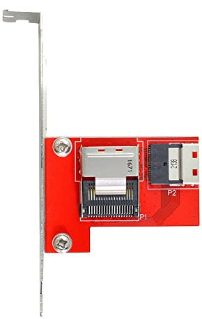 xiwai PCI-Express 4.0 Slimline SAS SFF-8654 auf Mini SAS SFF-8087 PCBA Buchse Adapter mit Halterung
