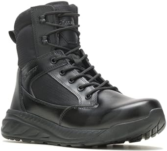 Bates Opspeed Men's Military Tactical Boots, Black/White, 9 UK