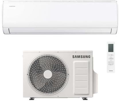 FERCOLOR SAMSUNG Climatizzatore Condizionatore AR35 PLUS con Modulo Wifi INCLUSO Con Pompa di Calore, Gas Ecologico R32, Compressore Digital Inverter (12000 WIFI)