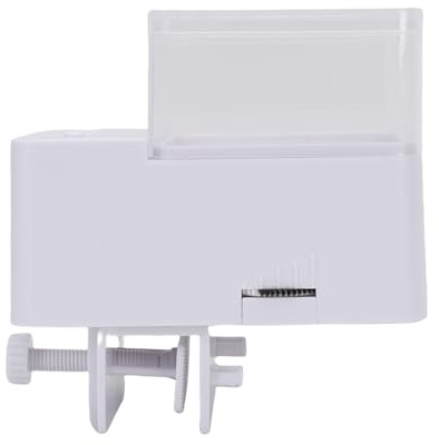 Distributeur Nourriture Poisson, Distributeur Poisson Nourriture, Aquarium Distributeur Automatique, Capacité de 500ml avec Fonction Minuterie,Sortie d'alimentation Réglable Manuellement