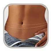 HARJJME Midjekedja guld vattentät dam 18K förgylld höftkedja skiktad justerbar midjekedja guld boho body belly midja kedja kroppskedja smycke för kvinnor flickor