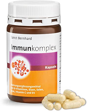 Sanct Bernhard Immunkomplex-Kapseln Multivitamine für das Immunsystem 90 Kapseln