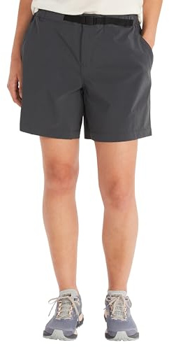 Marmot Women Wm's Kodachrome Short 7, Breathable Trekking Shorts, Water-Repellent Softshell Hiking Shorts, Functional Shorts with UV Protection, Dark Steel, 6