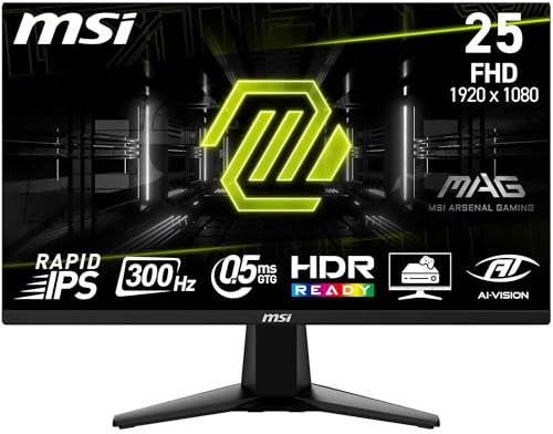MSI Mag 255XF 24.5 LED Fast IPS FullHD 300Hz