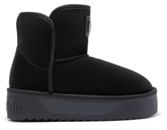 D.Franklin - Bottes Australiennes d'Hiver pour Femme avec Doublure en Fourrure - Nordic Trk