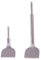 2PCS SDS Plus Chisel Tile Chisel Bits, Bent Concrete Tile Removal Chisels, Wide 75mm X 160mm & 275mm Angled Bent Chisel Tile Removal Chisel Tool Hammer Drill Chisel Bit Kit
