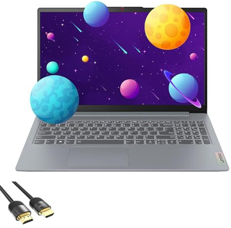 Lenovo IdeaPad Slim 3 Linux Laptop, 15.6 FHD Touchscreen Laptop, 8-Core AMD Ryzen 7 5825U, 16GB RAM, 1TB SSD, Keypad, SD Card Reader, PDG HDMI Cable, US Version KB, Linux Ubuntu OS