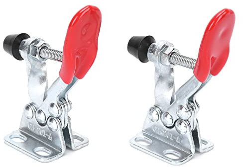 Marhynchus Attiva Morsetto, 2 Pcs a Levetta Morsetti, 30 Kg di Mantenimento del Morsetto di Rilascio Rapido, Senza Slip per la Saldatura, Strumento di Bloccaggio