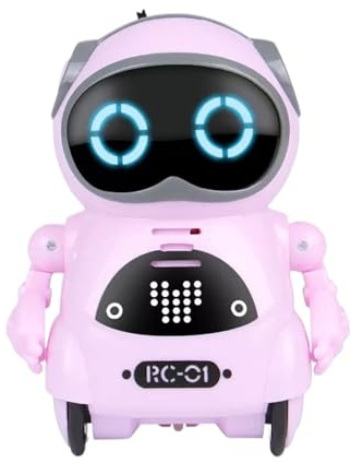 Toy Robots – Small 8.5x6.5cm Musical Bot, Interactive Dialogue Plaything, Dancing Singing Electronic Companion, Safe Learning Gadget | Educational Robot Toy for Kids Home School Travel Adventure