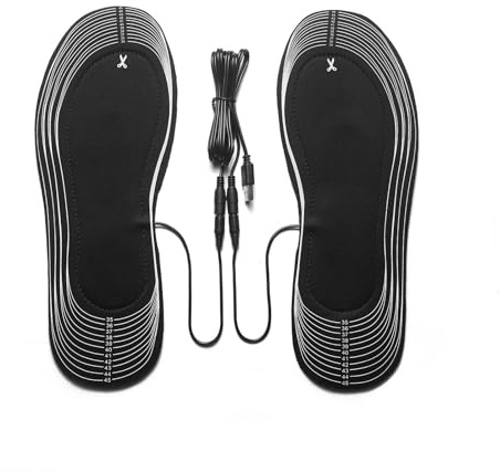 Heated Insoles Can Be Cut for Various Shoe Type USB Powered Heating Shoe Pad for Boot and Sneakers Electric Heated Insoles