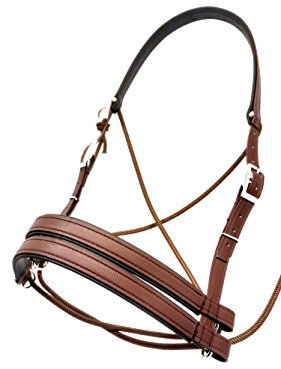 Ultimate Bitless Bridle (Brown, Pony