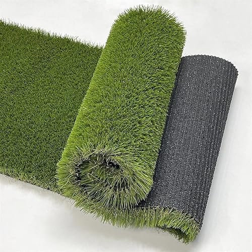 Artificial Grass Roll for Garden, Balcony or Patio – 15mm–20mm Pile – UV Resistant Plastic Turf Mat for Outdoors – Pet Friendly Landscaping Solution (1m x 4m)