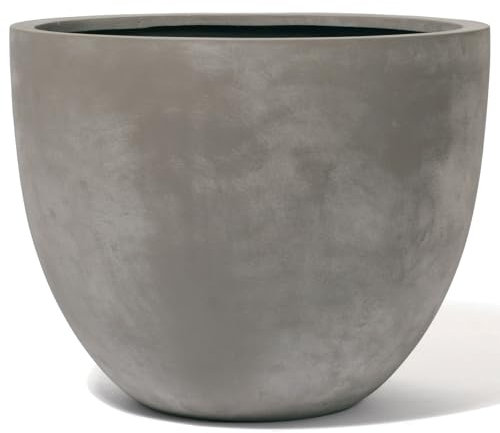 Kölles Beste Pflanzgefäß Pure Line 'Salford', Beton, ca. Ø 38 x H 30 cm