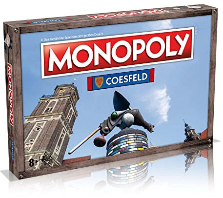 Winning Moves Monopoly - Coesfeld Brettspiel Gesellschaftsspiel Spiel, 1 stück, ab 6 Jahren