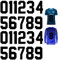 22 Piezas Números Termoadhesivas para Ropa Planchar 0 al 9 Números de Transferencia de Calor Parches Ropa Termoadhesivos Grandes Uniforme del Equipo Camiseta Fútbol Baloncesto (Negro, 8 Pulgadas)