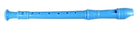 Soprano Recorder Instrument 8 Hole Descant Treble Flute ABS for Kids Students Classroom Playing Performance for Beginners Kids Student (Blue)