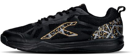 Hundred Blade Non-Marking Professional Badminton Shoes for Men | Material: TPU/Rubber | Suitable for Indoor Tennis/Squash/Basketball & Padel